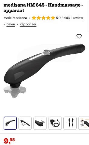 Medisana handmassage toestel
