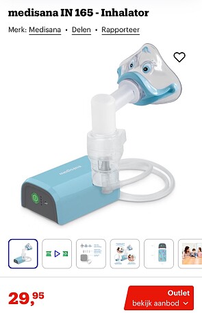 Medisana inhalator