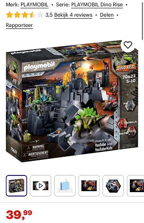PLAYMOBIL Dino Rise Dino Rock