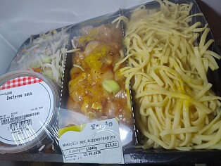 22.28€ ipv 43,29€ betaald bij bon'ap