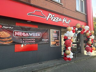Pizzahut megaweek Dilbeek