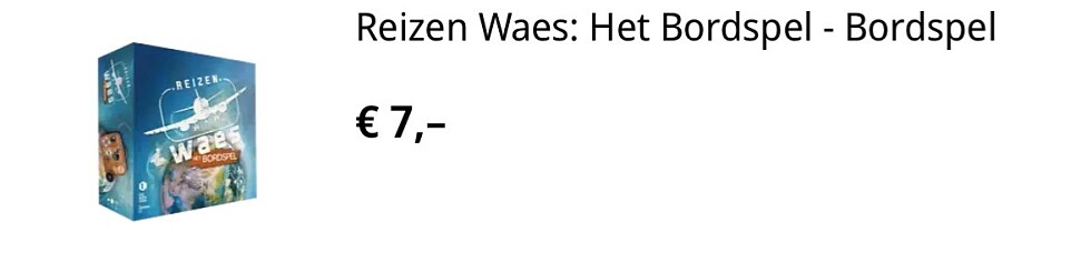 Reizen Waes: Het Bordspel