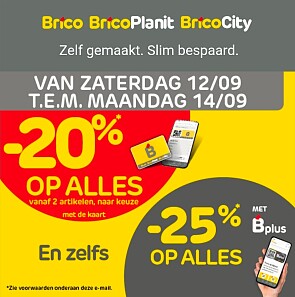 -20% op alles vanaf 2 artikelen