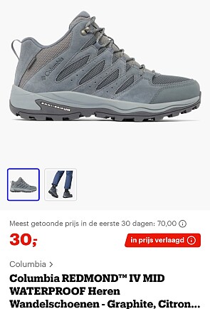 Columbia wandelschoenen maat 47
