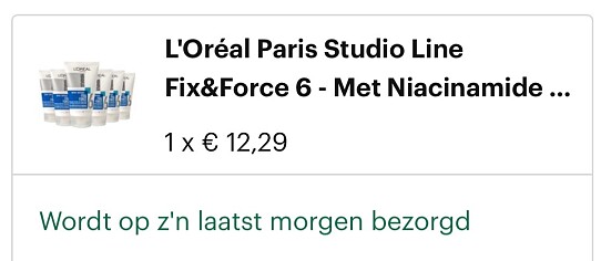L'Oréal Paris Studio Line Fix&Force 6