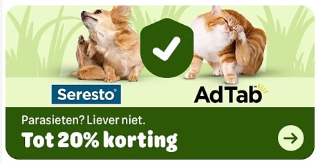 teken, vlooien of andere ongewenste gasten