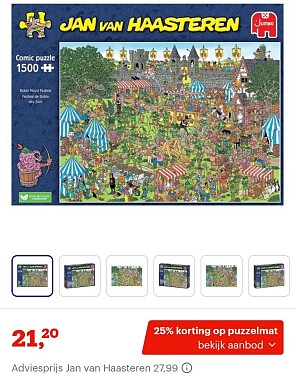 Puzzelmat -25% 🧩