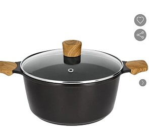 Silvercrest gietaluminium kookpot 24 cm -35% op Lidl.be
