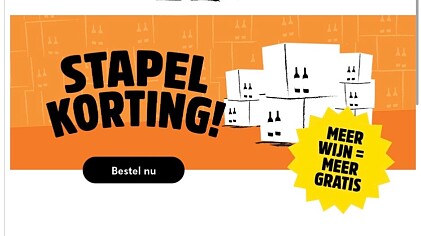 Wijn Stapelkorting