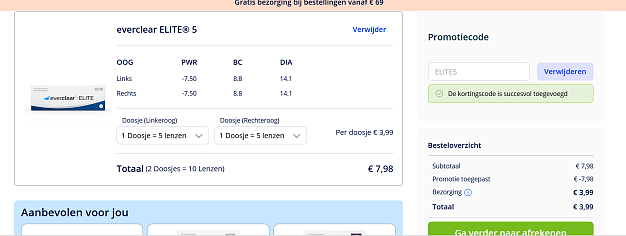 👁️ Gratis everclear ELITE daglenzen proberen