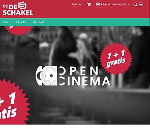 Cinema de schakel 1+1 gratis