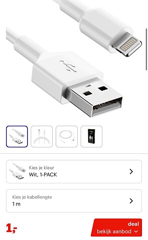 USB kabel