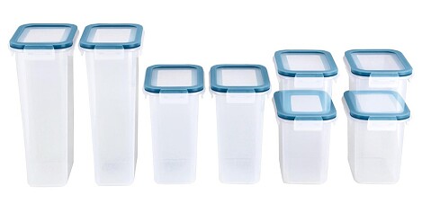 -33% Voorraaddozen 8 stuks