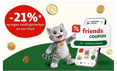 -21% bij MaxiZoo