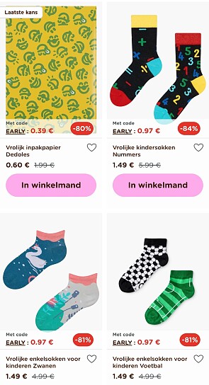Tot 80% korting op Dedoles 🤩🔥