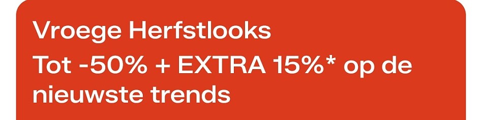 15% extra korting bij zalando