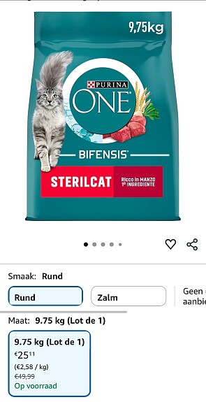 Image of kattenvoer