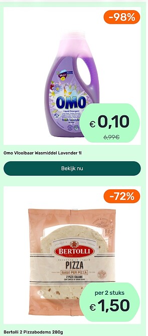 Omo, vuchtenspread