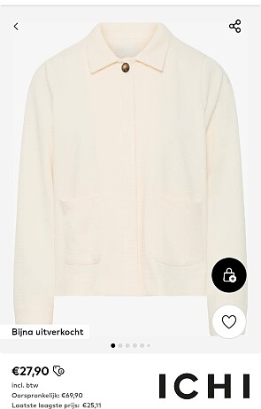 Ichi tussenjas voor 27,90€