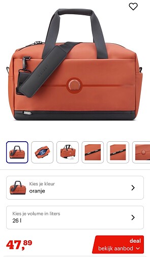 Delsey Paris reistassen