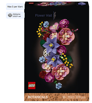 LEGO Botanicals Bloemenwand 💮 11503 laagste prijs ooit