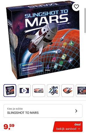 Tactic Slingshot to Mars