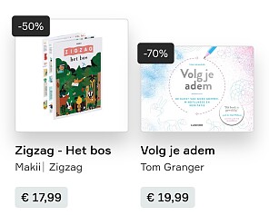 Tot 70% korting op boeken 🤩