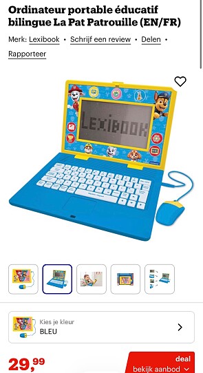 Ordinateur portable paw Patrol