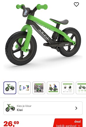 Chillafish Loopfiets
