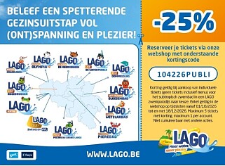 Met korting naar Lago suptropisch zwembad