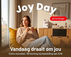 Joy Days 28 t/m 20 september