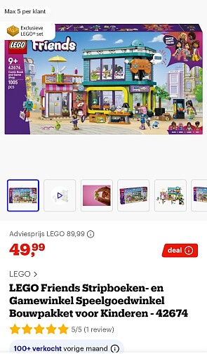 Lego Friends exclusieve set!