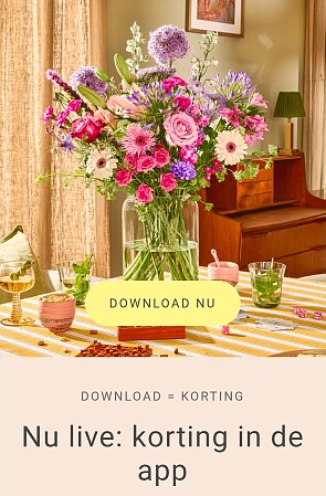 15% korting in de Bloomon app
