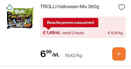 Trolli Halloween mix heel goedkoop