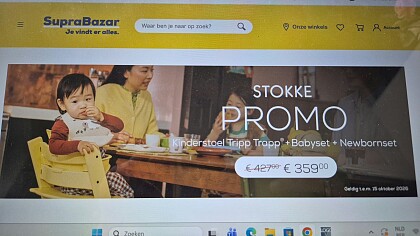 Grote korting op Tripp Trap + babyset en Newbornset