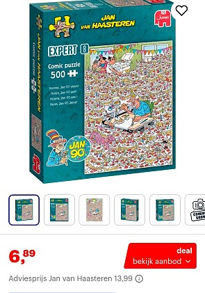 Jan van Haasteren Expert 8 - Jan 90!