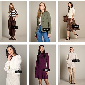 Tot 50% op alles bij Lola Liza
