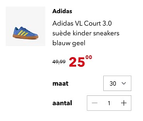 Adidas koopje