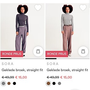 Dames geklede broeken aan 15€