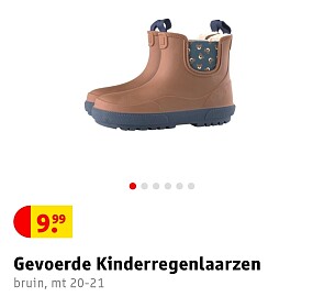 Gevoerde kinderregenlaarzen