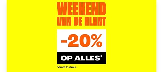 Kwantum:-20% op alles