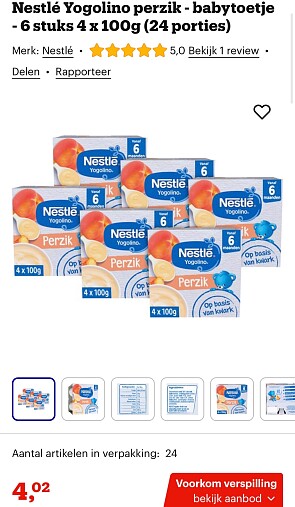 Image of babyvoeding