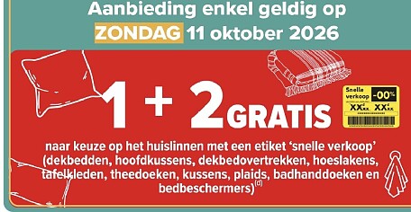 weekend en zondagsdeals bij carrefour van 9/10 tem 11/10/26
