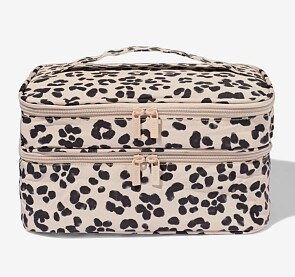 beautycase 25x17cm luipaard