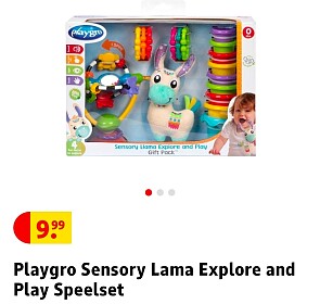 Playgro Sensory Lama Explore and Play Speelset
