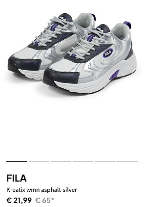 Fila sneakers 21,99€