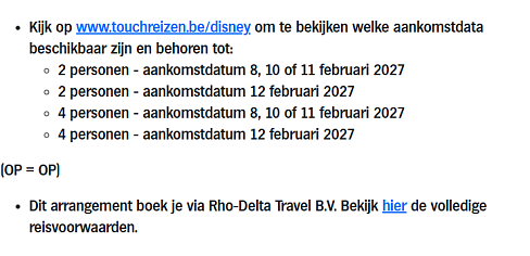 🔥 2 dagen en 1 nacht Disneyland Paris vanaf €535 voor 2 personen 🏰