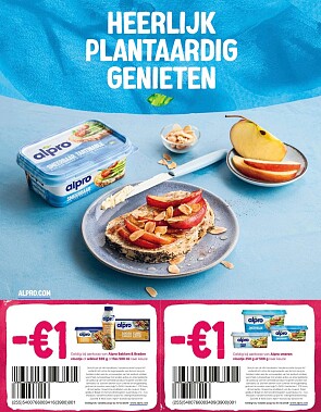 coupons in libelle voor alpro boter