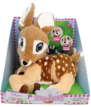 Knuffel daisy Bambi vertelt verhaaltjes