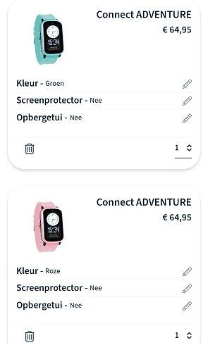 GPS horloge kind
